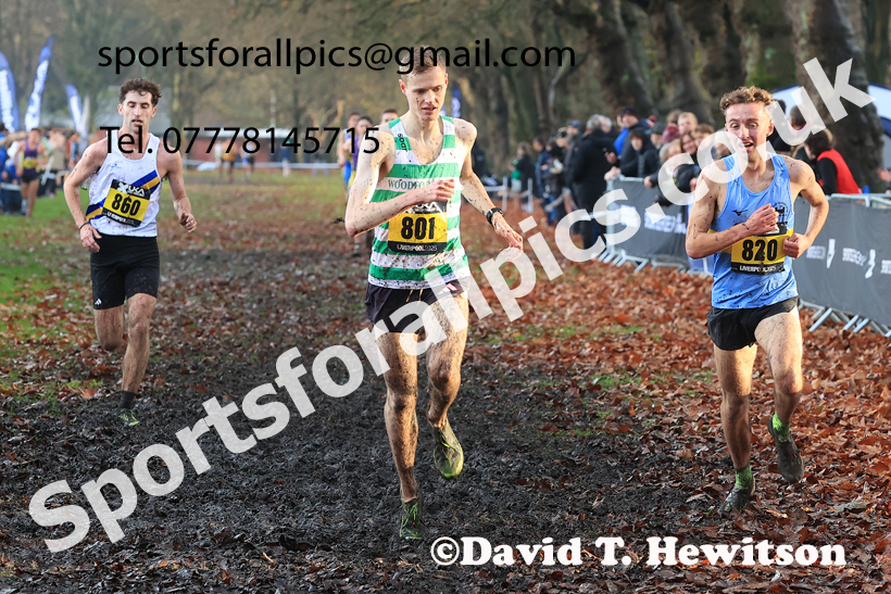 Senior Mens and Under-23s 2025 Liverpool Cross Challenge, Sefton Park, Saturday, November 22th. Photo: David T. Hewitson/Sports for All Pics